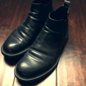 Barney's Chelsea Leather Boots